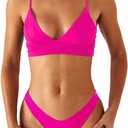 Rajputana Womens Bikini Black Push Up Brazilian Two Piece Swimsuit M