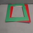 12pcs Colorful Wooden Photo Frame Inserts - Easy-to-Hang, Striped Design Wall Decor Accessories for Home & Office