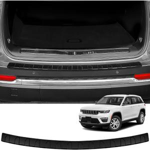ZZEQYG Rear Bumper Protector ABS Material for Jeep Grand Cherokee L 2021-2025 2026 Accessories Rear Bumper Guard Trunk Sill Protector