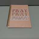 hold fizz Pink Spiral Bible Journal Notebook, Scripture Prayer Journal Christian Gifts for Women Church Notes, Bible Study Supplies Journaling Notebook, Spiral Notebook 5.5 x 8.3