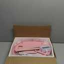 DGSANDGO Pink Side Table with Charging Station, Side Tables Living Room, Nightstand with USB Ports and Outlets, Samll End Table for Small Space, Living Room, Bedroom, Nursery (Pink)