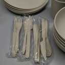 18pcs Wheat Straw Dinnerware Sets HXYPN Unbreakable Reusable Dinnerware Set Kitchen Cups Plates and Bowls Sets Dishwasher Microwave Safe Plates