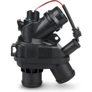 Thermostat Assembly w/Sensor Compatible with Land Rover LR4 Discovery Range Rover Sport Velar | Jaguar F-Type F-Pace XF XE XJ 3.0L V6 2013-2020 Replace LR117568 LR107288 AJ813986