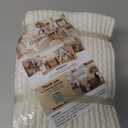 OIAHOMY 9x9x7 Storage Cubes, Cotton Rope Woven Baskets for Organizing, Cube Storage Bin, Small Gift Basket for Shelf, 3-Pack, White