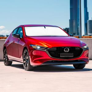 Sun Shade for Mazda 3 Windshield Sunshades for Mazda 3 2019-2024 2025 2026Hatchback/Sedan Windshield Cover Front Window Shields Protector Sun Visor Blocks UV Rays Car Accessories