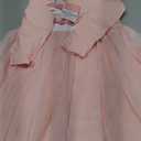 DXTON Girls Tutu Dresses Toddler Winter Long Sleeve Party Tulle Dresses for 4-5 Y