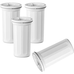 Upgraded Water Filter Replacement Fit for New Culligan Pitcher and Dispenser ZEROF01 Water Filter, 0 TDS, Reduce Lead, Mercury, Chlorine and Contaminants by DRINKCLEAR, 4 Pack
