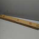 CHICOLOGY Mini Blinds for Indoor Windows – 34"W x 48"H, Cappuccino Horizontal Vinyl Blinds | Cordless | Easy to Install | Sleek Low-Profile Fit for Doors, Offices, Kitchens & Apartments