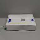 BAKALA Black Bathroom Faucet 3 Hole, 8-Inch Widespread Bathroom Sink Faucet, 2-Handle Matte Black Faucet Bathroom with Water Supply Hoses, Modern Hollowed Design