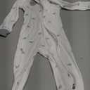 Burt's Bees Baby baby-boys Sleeper Pjs, 100% Organic Cotton, One-piece Footie, Zip Up Jumpsuit, Snug Fit Pajamas (Blue Golden Bee) Size: 12 Months