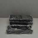 HuggieGems Magnetic Water Bottle Holder for Refrigerator, Cup Holder Organizer for Stanley and Tumbler for Kitchen, 6 Pack, Black