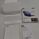 ESR iPad Air 11 Inch Case with Keyboard (M3/M2, 2025/2024) & iPad Pro 11/Air 5th/4th Gen Keyboard, Easy-Set Magnetic Stand, Portrait/Raised Modes, with Removable Protective Case, White