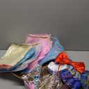 Princess Dress Up for Girls 3-6, Toddler Dress Up Clothes with Princess Cape and Hairbands, Pretend Play Toddler Girl Toys, Halloween Christmas Birthday Gifts for Kids