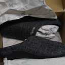 ERGOfoot Orthotic Slippers with Arch Support for Plantar Fasciitis Pain Relief, Comfortable Orthopedic Clog House Shoes with Indoor Outdoor Anti-Skid Rubber Sole (8 Women/7 Men, Grey)