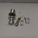 NEW Atlas Tulip Style Exterior Entry Door Knob - Satin Chrome - 