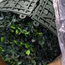 ODTORY Artificial Ivy Privacy Fence Wall Screen: 4FT X 12FT (48 sqft) UV-Anti Faux Boxwood Roll Panels Greenery Backdrop Ivy Vine Leaf Hedges for Indoor Outdoor Green Decor