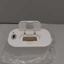 Baby Wipe Warmer and Baby Wet Wipes Dispenser, 5 Modes of Temperature Heating Control Portable Diaper Wipes Warmer for Newborn Baby, Baby Shower Gifts White