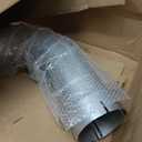 A-KARCK Exhaust 90 Degree Tube 5" OD, Exhaust Elbow 90 Degree 5" ID/OD Aluminized Steel Exhaust Pipe Mandrel Bend