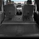 Cargo Mat for 2021-2026 Chevrolet Chevy Tahoe/GMC Yukon, Full Coverage All Weather Trunk Cargo Liner with 3rd Row Backrest Protectors for Tahoe Accessories (Not fit Yukon XL)