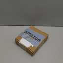 Wall Mounted Classical Design Round Towel Ring for Bathroom (Black) (1 pack)