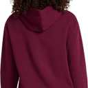 Reebok Women's Swift Hoodie Set, Standard Fit, Midweight Cotton-poly Fabric (Red, M)