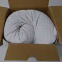 UTTU Cervical Pillow for Neck Strain Relief, Memory Foam Neck Pillow for Sleeping, Adjustable Orthopedic Sandwich Pillow, Contour Cooling for Side Back Stomach Sleeper, Queen(23.6"14"4.7"/3.9")