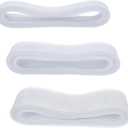 150 Yards Horsehair Braid for Sewing 1/2/3 Inch Wide Stiff Polyester Boning Hair Ribbon, Horse Hair Braid Trim Sewing Wedding Dresses Skirt Gowns Shaping Trimming Accessories