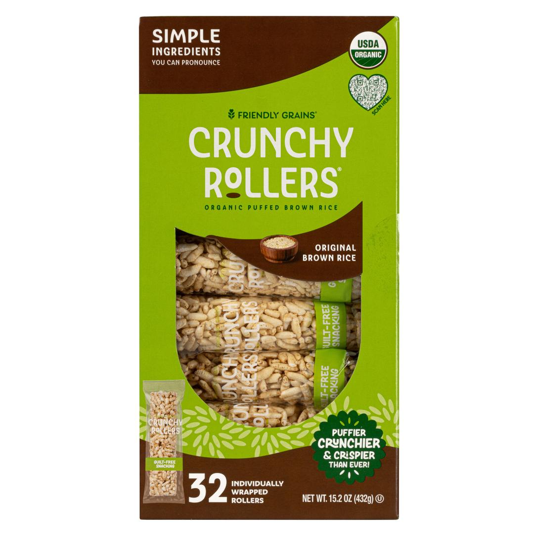 Friendly Grains Brown Rice Roller 32/0.475 OZ (0.95 LB)  (Best Before 09/07/26)