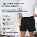Beverly Hills Polo Club Men's 4 Pack Knit Boxer Short (XL)