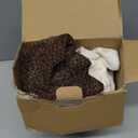 MIULEE Pack of 4 Brown Couch Throw Pillow Covers 20x20 Inch Soft Decorative Chenille Pillows Farmhouse Accent Cushions for Boho Home Decor Spring Sofa Bedroom Living Room