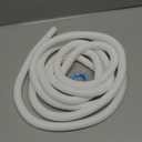 Universal Dehumidifier Drain Hose 13 Feet Air Conditioner Hose with Cut-Table Rubber Adapter Connect Clamp and Teflon Tape, Drain Pipe for Dehumidifiers, Air Conditioners