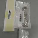 Bling Band with Case Compatible with Apple Watch Band  for Women, Luxury Dressy Metal Strap with Diamond Rhinestone Bracelet Wristband for iWatch SE Series 7 6 5 4 3 2 1 (Silver), Size: 40mm Fit Small wrist 5.9-6.3inches