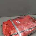 ZOBER 9 Ft Large Christmas Tree Storage Bag - Fits 9 Ft Artificial Trees - Plastic, Waterproof Christmas Tree Bag For Storage Box For Xmas - Strong, Durable Handles - Label Card Slot - Red