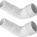 BlueStars Upgraded SPX1105Z3 1.5" 90 Degree Elbow Pool Hose Adapter - Compatible with Hayward SPX1105Z4, SPX1091Z7 Adapters - Replacement for Above-Ground Pool Pump, Filter, Skimmer - Pack of 2
