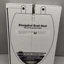 KOHLER 4636-RL-0 Cachet ReadyLatch Elongated Slow Close Toilet Seat, Soft Close Toilet Seat Quiet Lid, Contoured Grip-Tight Bumpers Installation Hardware, Apartment Essentials, White