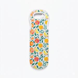 Watercolor Neoprene Wine Bag