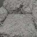 Mewoo Dog Couch, Small Dog Bed with Removable Washable Cover, Cute Cat Couch for Pets, Cat Beds for Indoor Cats with Anti-Slip Bottom (Grey)