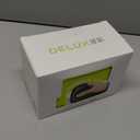 DELUX Ergonomic Vertical Mouse, Wired Ergo Mouse for Large Hands, 6 Programmable Buttons, Up to 12800 DPI, Removable Wrist Rest, Vibrant RGB Backlit, for Windows 7/8/10/XP/Vista (M618Plus RGB-Wired)