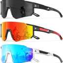 KALIYADI Kids-Sunglasses Toddler-Sunglasses Boys-Girls Youth-Sport-Sun-Glasses: Baseball Running UV400 Protection Age 6-14
