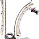 SCITOO Engine Timing Chain Kit Replaces for Acura ILX TSX for Honda for Accord Civic Crosstour CR-V 2008-2015 2.4L 95572 C711F S937 S940