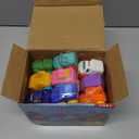 Prefilled Easter Eggs with Toy Cars: 12Pcs Filled Easter Eggs with Soft Rubber Car Toys, Easter Basket Stuffers for Baby Toddlers Kids Bath Toys Vehicles, Easter Eggs Fillers Hunts Party Favors Gifts