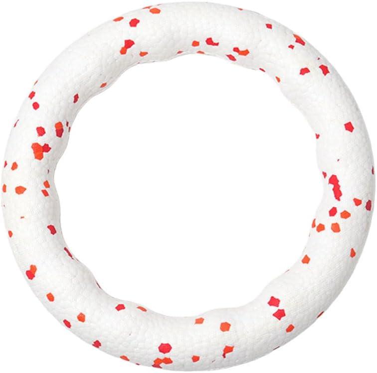 Dog Chew Toys 9 Inch for Medium Large Dogs Floating Fetch Toy Anxiety Relief Chewers Indoor Outdoor Water Play, Large