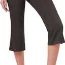 Houmous  33'' 35'' Inseam Women's Bootcut Dress Pants Pockets Stretch Work Lounge Pant Office Casual