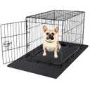 Kennel Pad Dog Crate Mat Liner, Absorbs Urine, Waterproof, Non-Slip, Washable Puppy Pee Pad for Kennel Training - Under Pet Cage to Protect Floors, Thin Cut to Fit Design (42" x 28" - 1 Pack )