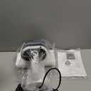 Mxnsewr Mattress Vacuum Cleaner, Ultrasonic Bed Vacuum Cleaner with 18Kpa Strong Suction, 150°F Heat & 253.7nm UVC Light, Intelligent Dual Cup, OneClick Dust Removal for Bed, Sofa, Pet Hair, White