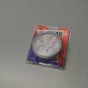 Maxxima M42322RCL Red 4" Round Stop/Tail/Turn Light, Red Clear Lens, Grommet Mount