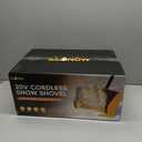 Cordless Snow Shovel, 20V Electric Snow Blower Compatible with De-Wait(No Battery), 13.5 Inch Cordless Snow Removal Shovel with Directional Plate - Yellow