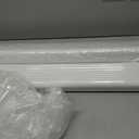 Moxweyeni 2 Pack 3 x 4 Inch, 30 Inch White Aluminum Downspout Extensions Roofing Gutter Downspout DIY Installation for Home Outdoor Drainage