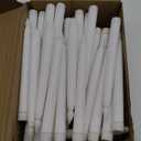LED Flameless Taper Candles Bulk Battery Operated Taper Candles Flickering Candlesticks for Wedding Church Holiday Table Decoration (50, 8.5 Inch)