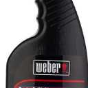 Weber Outdoor Grill Spray Bottle Cleaner & Degreaser, 16 oz Safe, NonCorrosive, Effective Formula for Stainless Steel & CastIron Grates, Smokers, Ovens & Microwaves